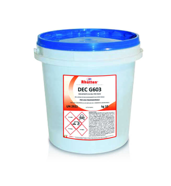 GEL za dekapiranje INOX-a - RHUTTEN Dec G603