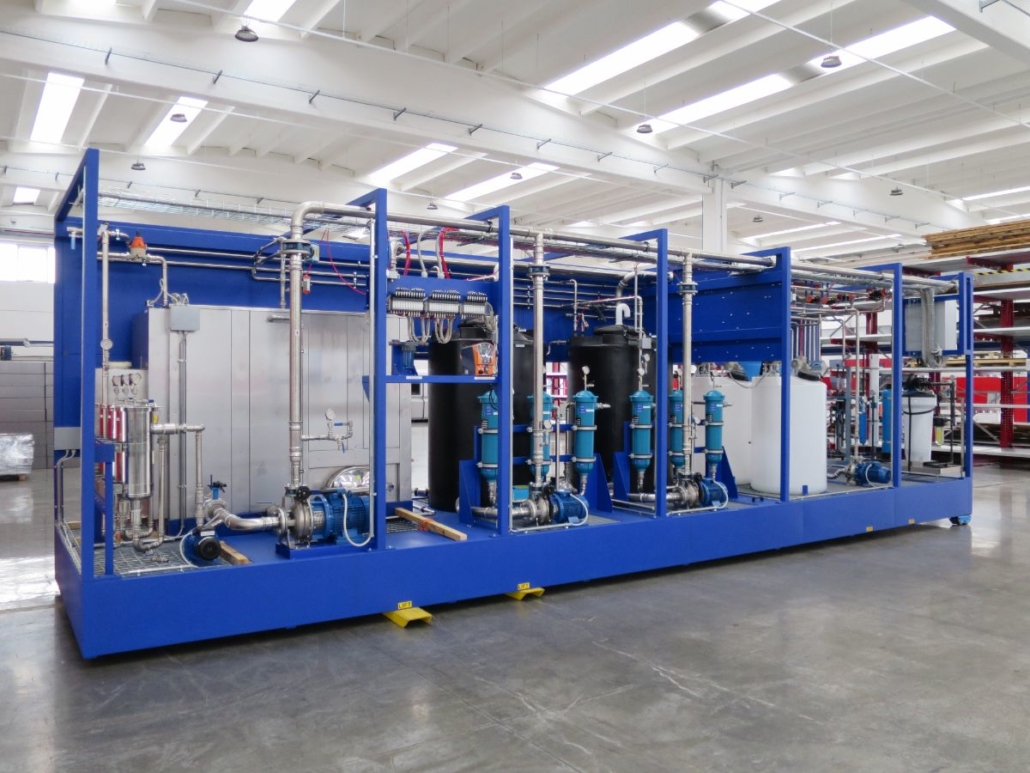 Mini Wash sustav s visokotlačnim peračem za ručnu pripremu površine i recirkulaciju tekućina u zatvorenom ciklusu