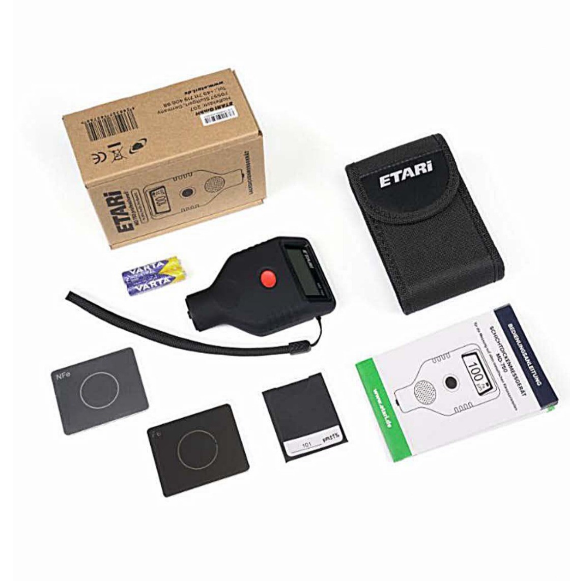 ETARI MD-666 digitalni mjerač debljine sloja za mjerenje premaza na metalnim površinama