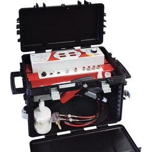 Labos kofer za test aplikacije bočno otvoren